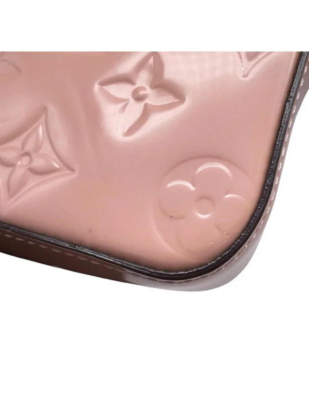 Louis Vuitton Chain Shoulder Bag Monogram Vernis Camera Pouch Pochette